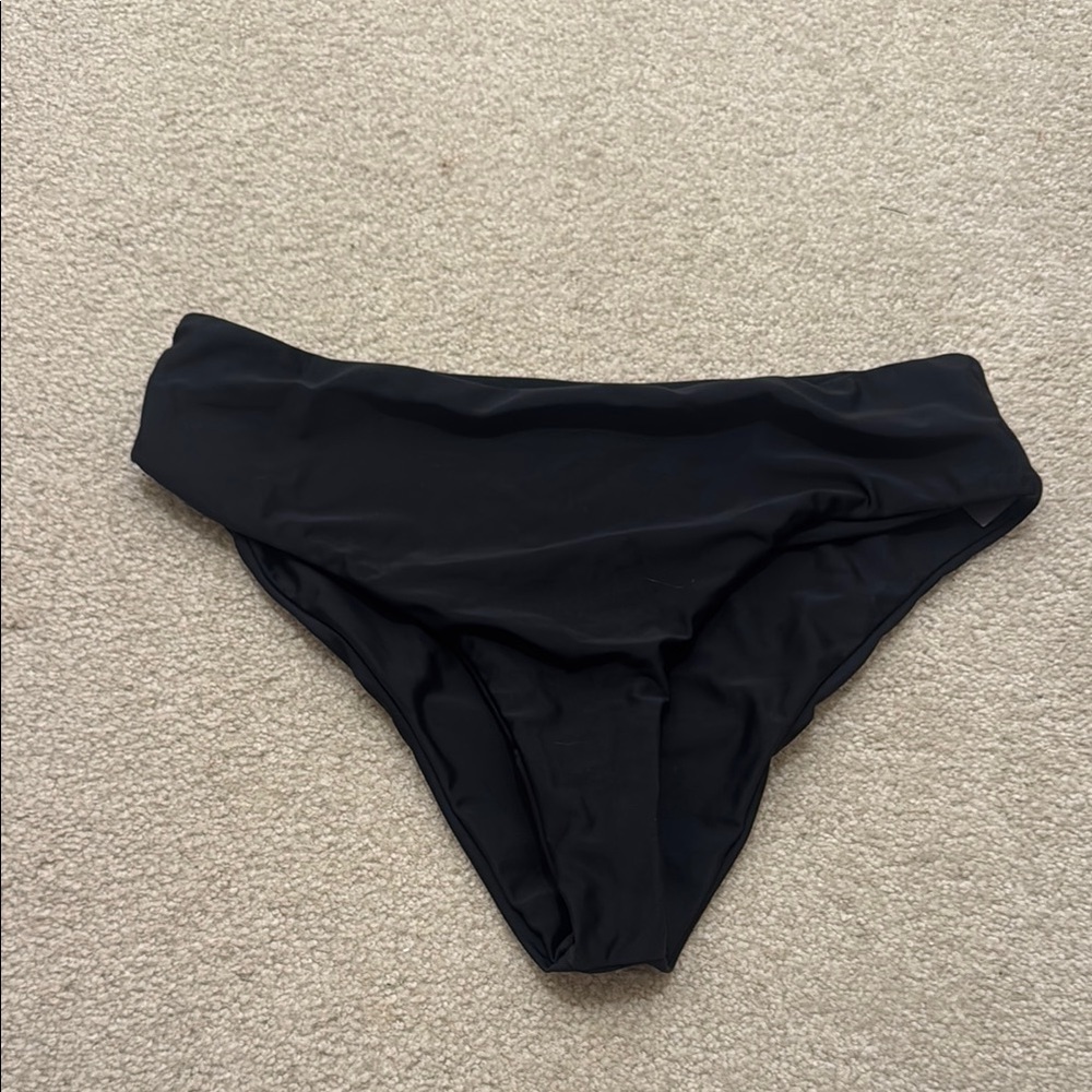 SHEIN Black Classic Bikini Swimwear